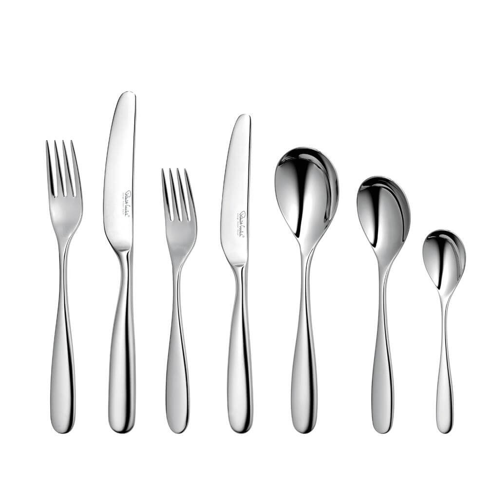 Robert Welch Stanton Bright Stainless Steel 42 Piece Cutlery Set